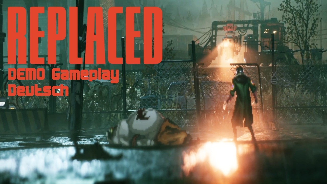 Cyberpunk oder wat? REPLACED Demo - Gameplay Deutsch