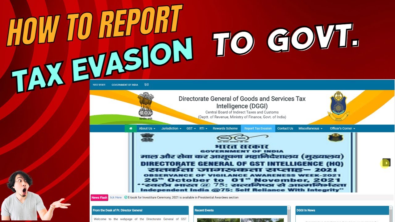 How to Report Tax Fraud or Tax Evasion to Government