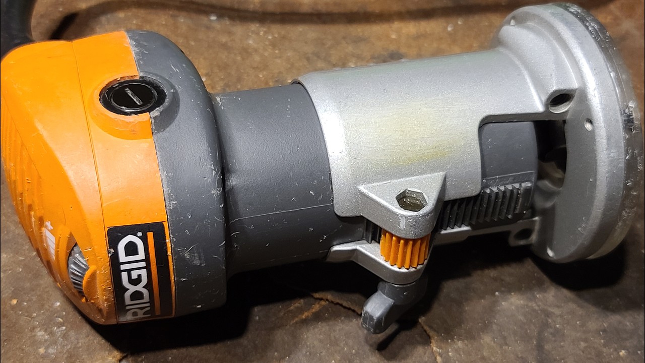 Обзор фрезерного станка для обработки ламината Ridgid R2400 Classic Extra Compact