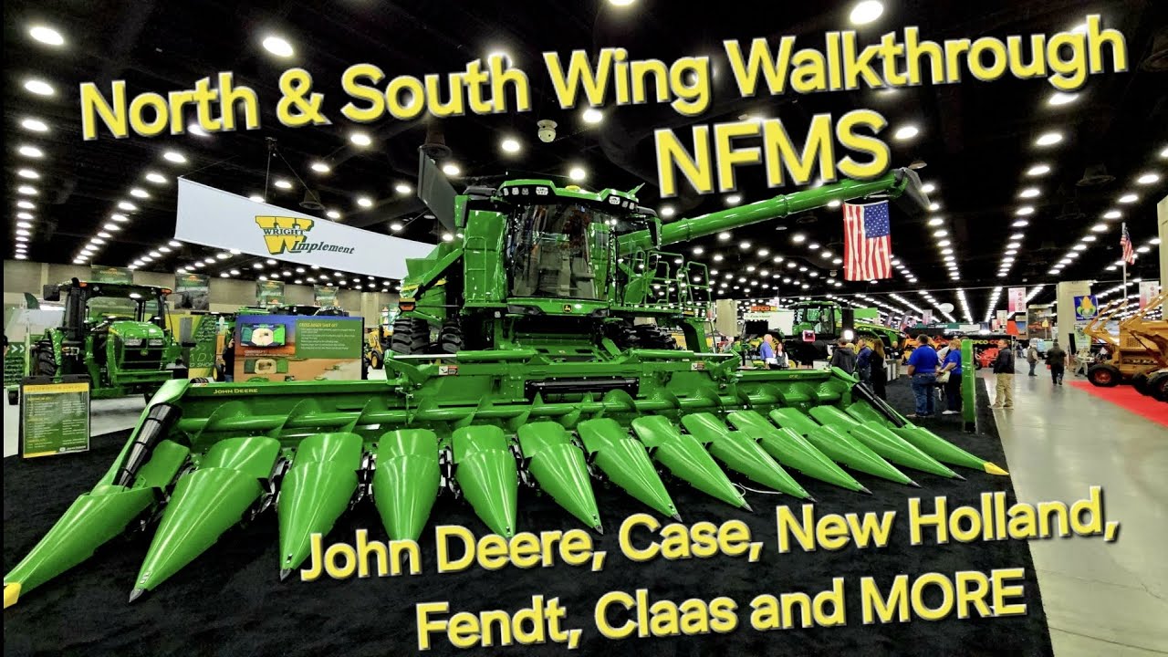 South & North Wing National Farm Machinery Show 🚜 Million Dollar combines, $1.26 million Tractors😮