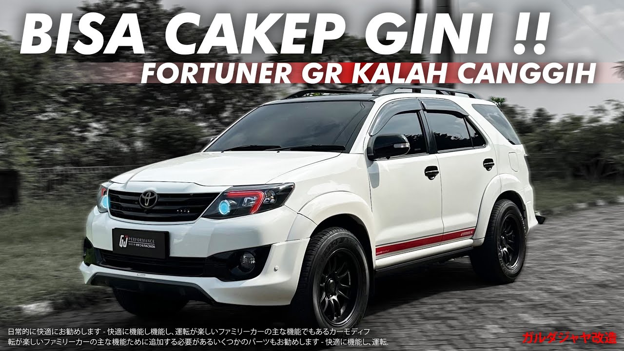 MODIF CLEAN & SUPER LENGKAP !!! FORTUNER 2012 PAPUA SUPER KEREN !!
