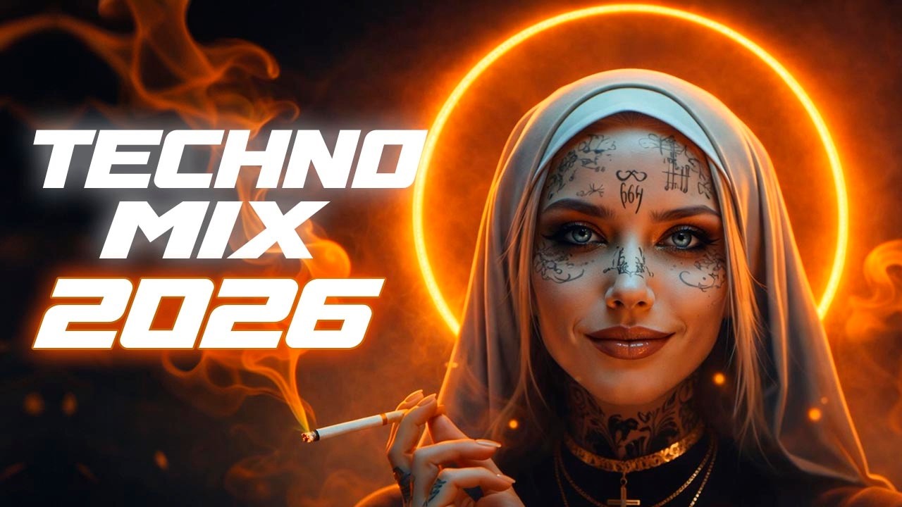 Techno Mix 2026 🔥 Turn It Up – Hypnotic Progressive Trance #technomusic #technodance