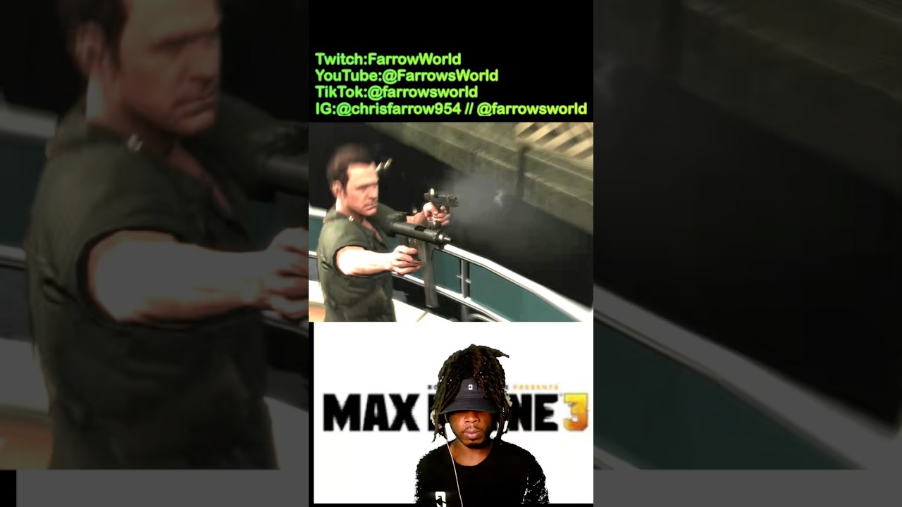 Max Payne out here BUSSIN CAPS‼️🔫 (Pt.3) @RockstarGames @RemedyGames #MaxPayne #gamingshorts  #fyp