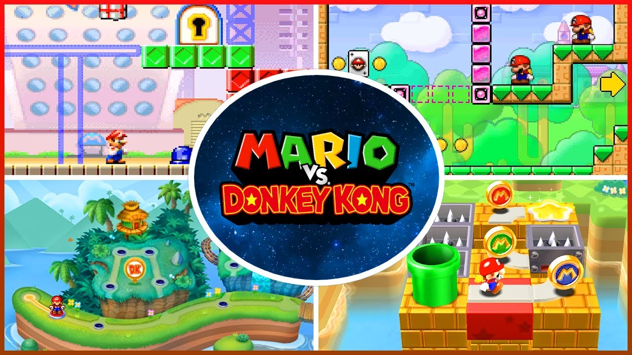 Evolution of Mario vs. Donkey Kong Games (2004-2023)