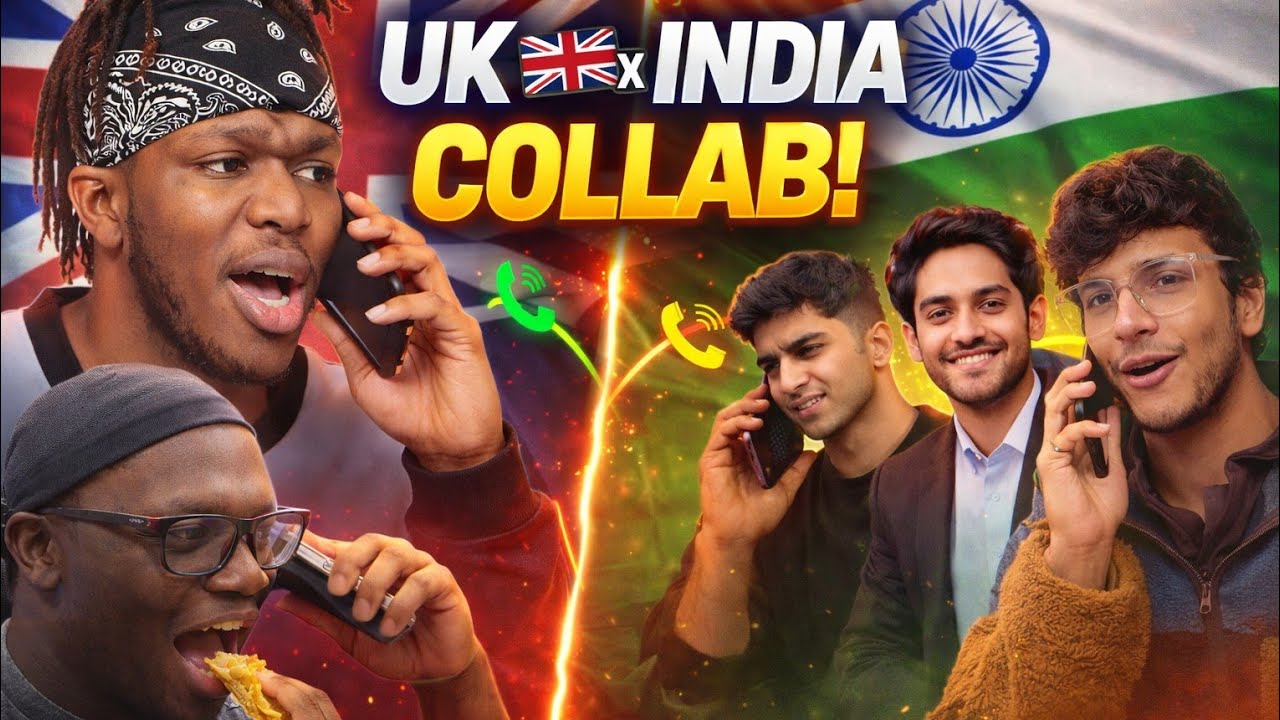 UK x INDIA : Biggest Creator Collab 