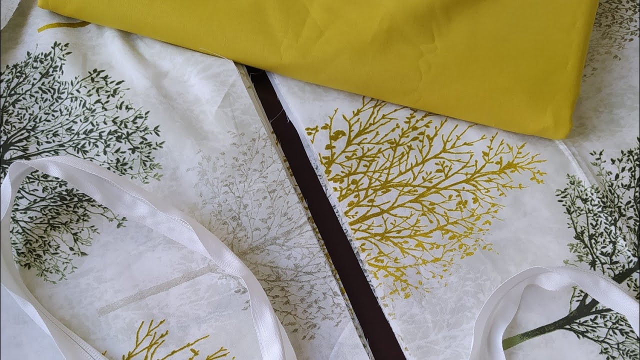 FERMUARLI NEVRESİM DİKİMİ #sewing #dikisteknikleri #nevresim