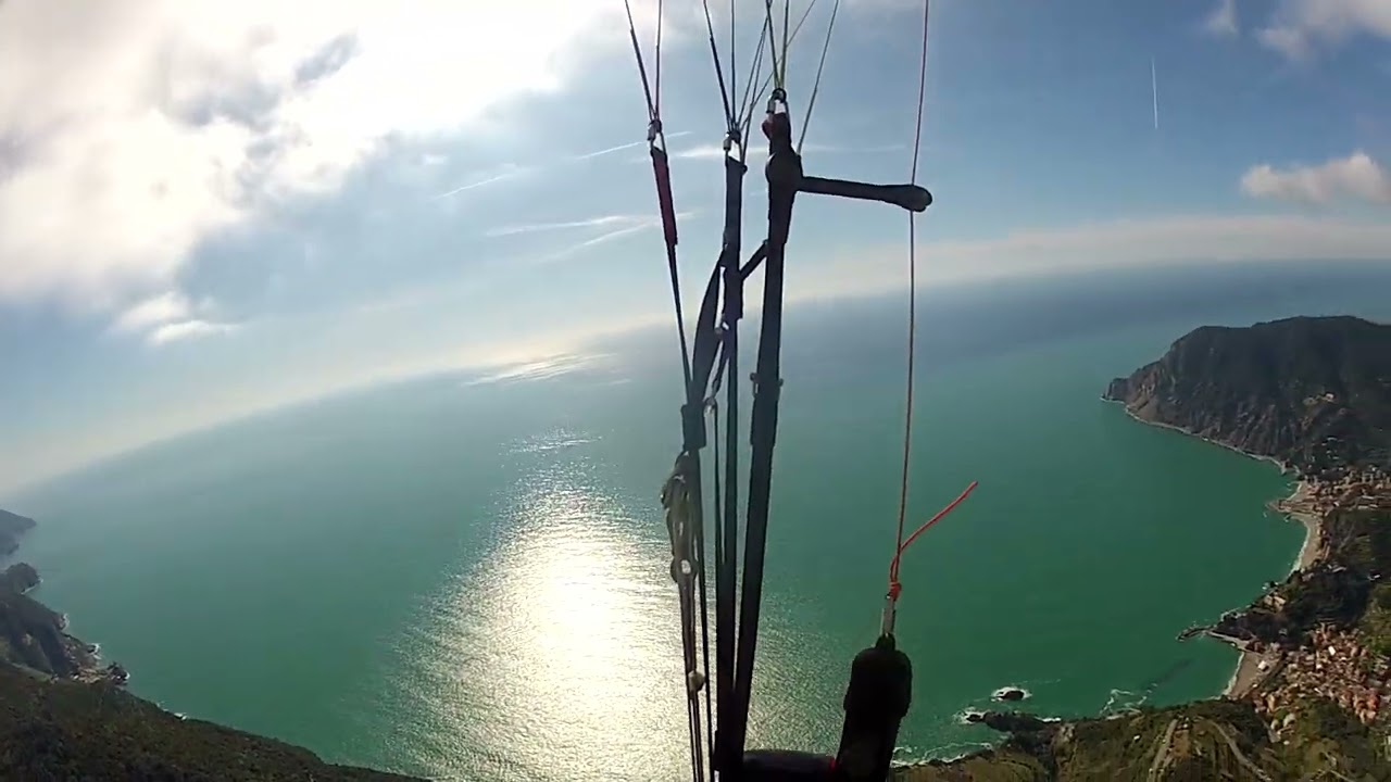 Monterosso al Mare SP paragliding in volo 2 di 3 Aldo Barbieri 21 02 2026