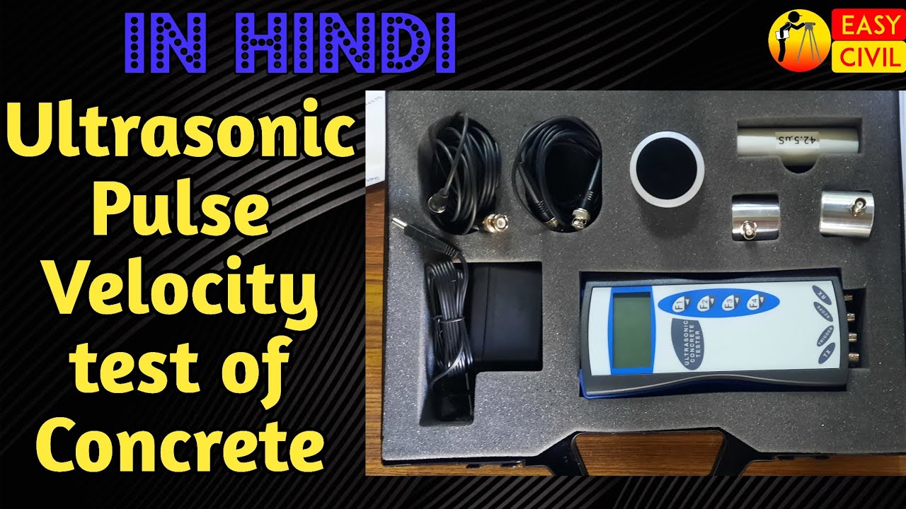 Ultrasonic pulse velocity test of Concrete| Principal on Which Ultrasonic Pulse Velocity Test Works