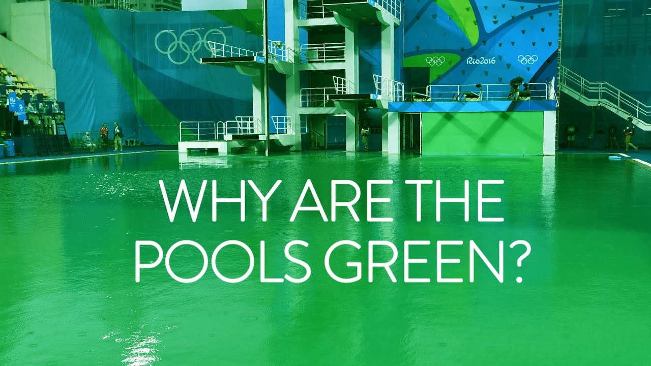 Why are the Olympic diving pools green? Olympic Games Rio 2016 - BBC Sport
