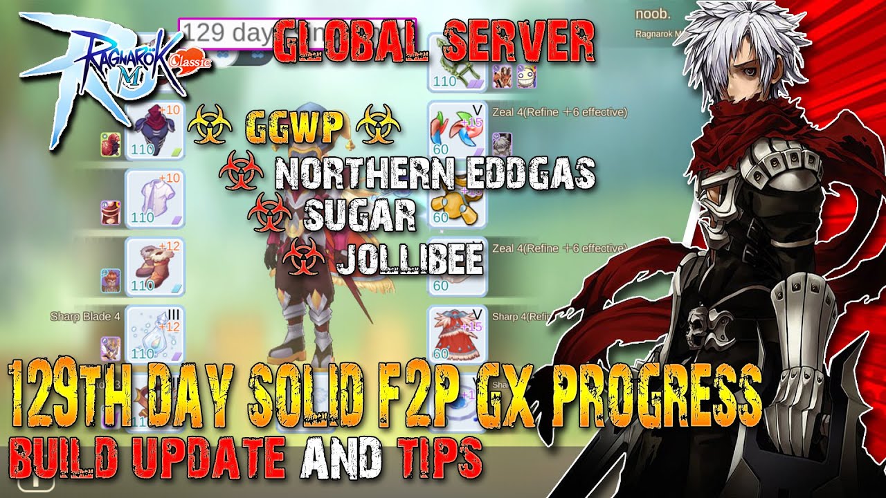 Ragnarok M: Classic Global WOE Gameplay, Build Update & Tips Solid F2P Crit AA MS1 GX POV