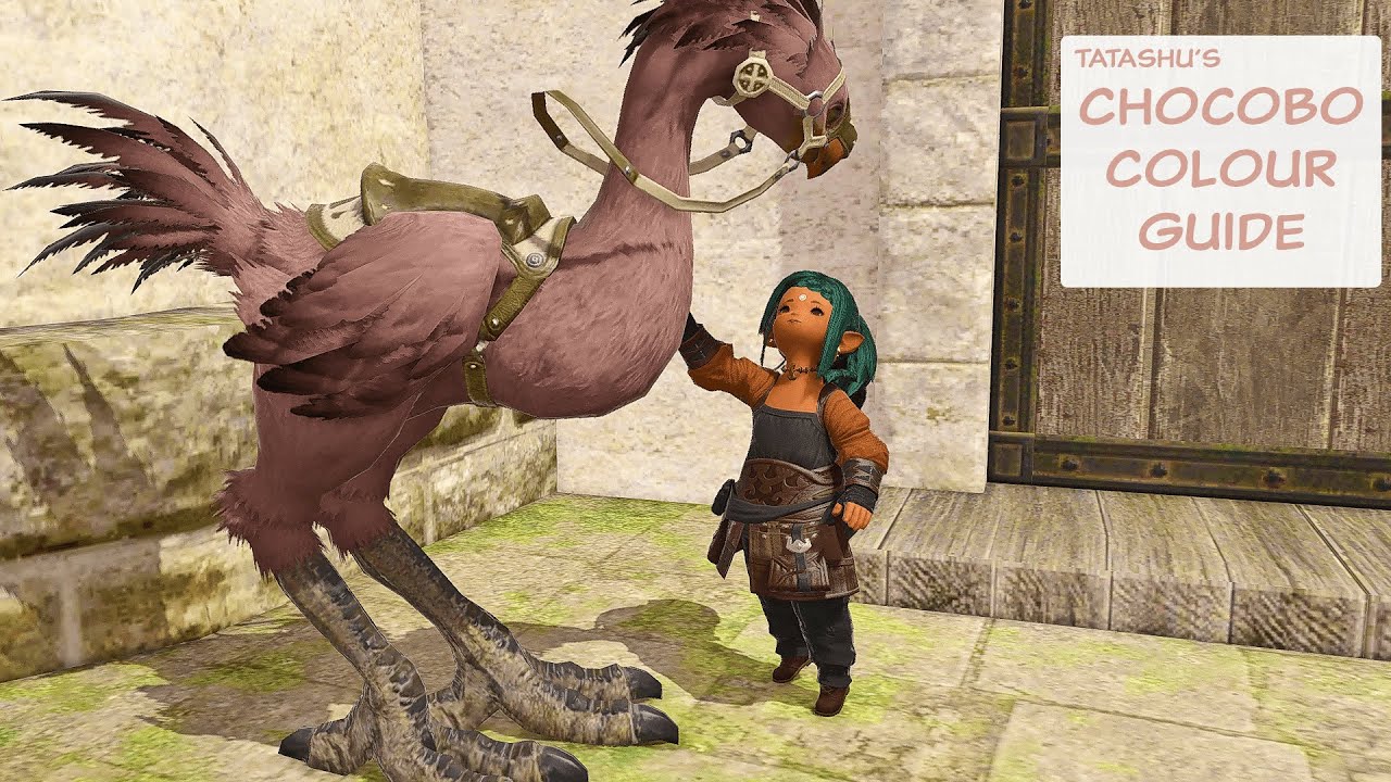 [FFXIV] All Chocobo Colours
