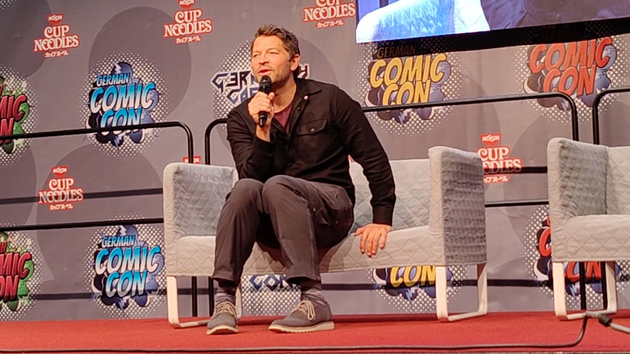 Misha Collins Panel German Comic Con Dortmund 3. Dezember 2021