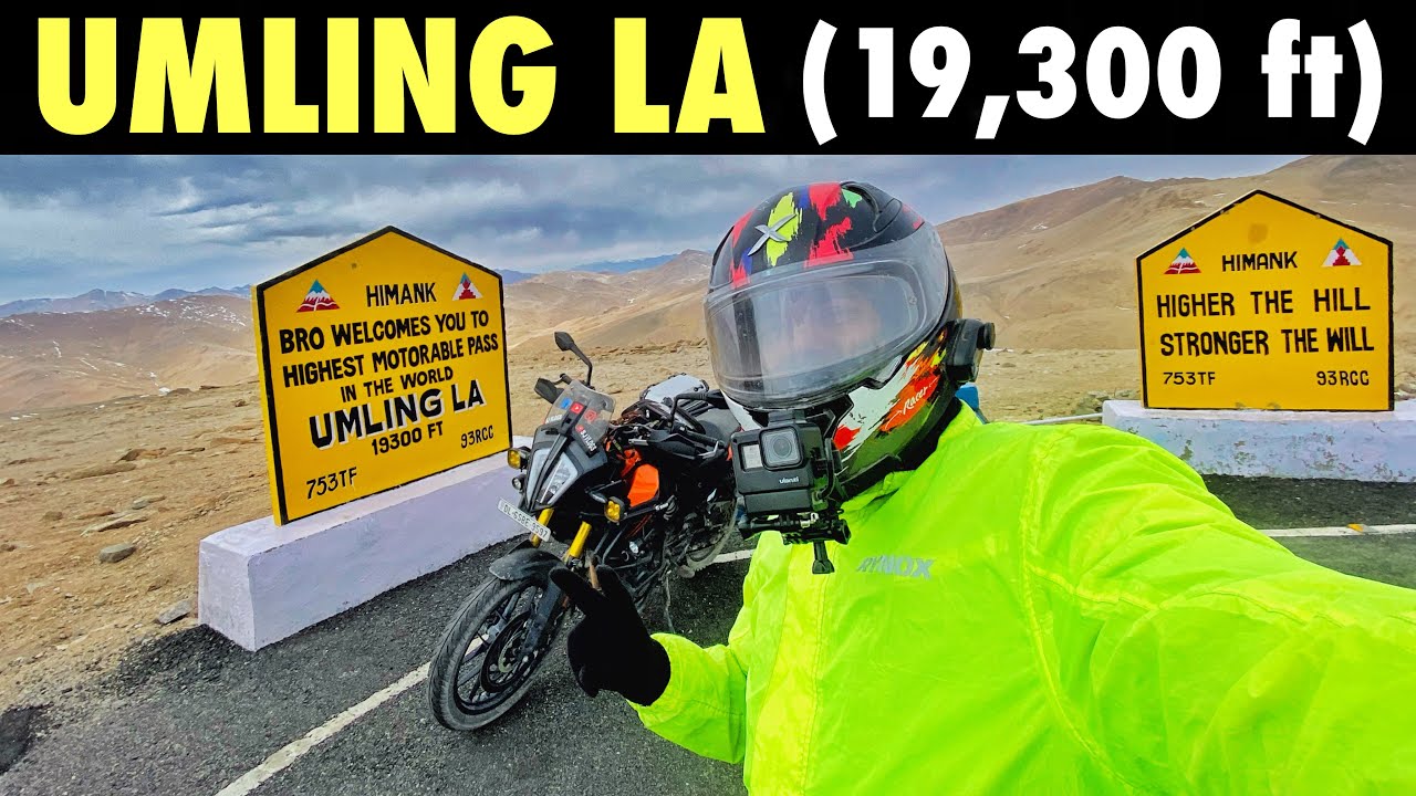 finally UMLING LA PASS done - HIGHEST MOTORABLE Road of the WORLD | IndiaRide Ep-72