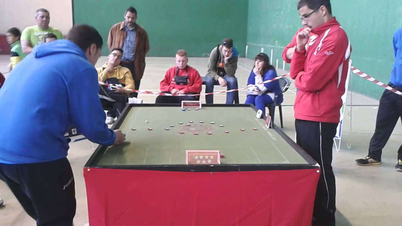 Final XII Open Madrid FutbolChapas 2014 Gol Javi 3-1 Sergio