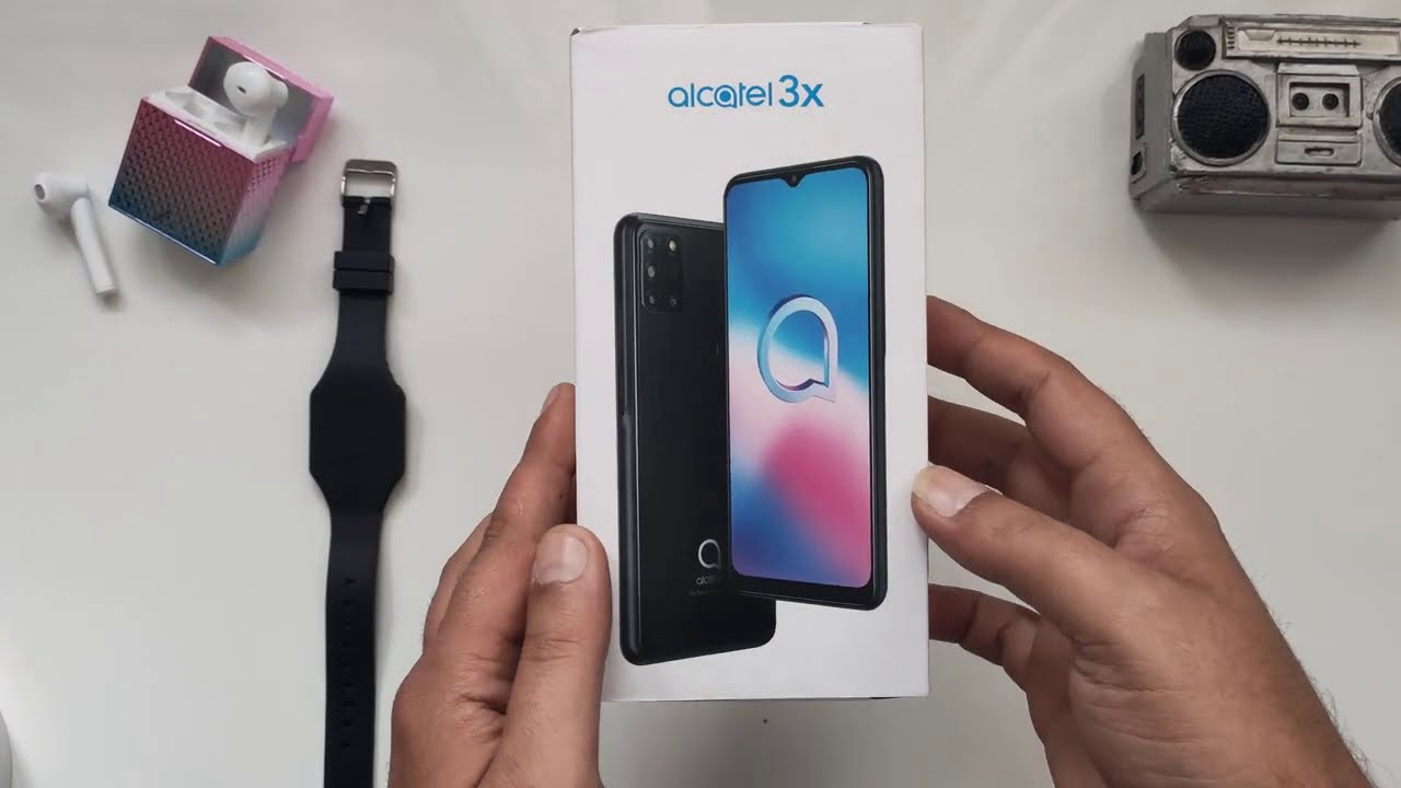Распаковка Alcatel 3X 2020