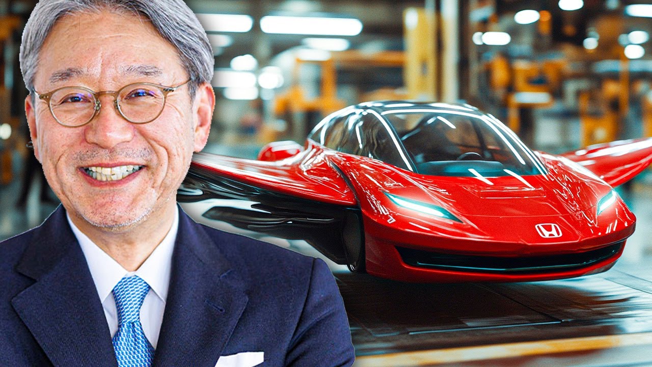 HONDA CEO Releases First Flying Car That Changes Everything!