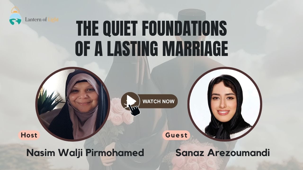 THE QUIET FOUNDATIONS OF A LASTING MARRIAGE | Guest : Sanaz Arezoumandi