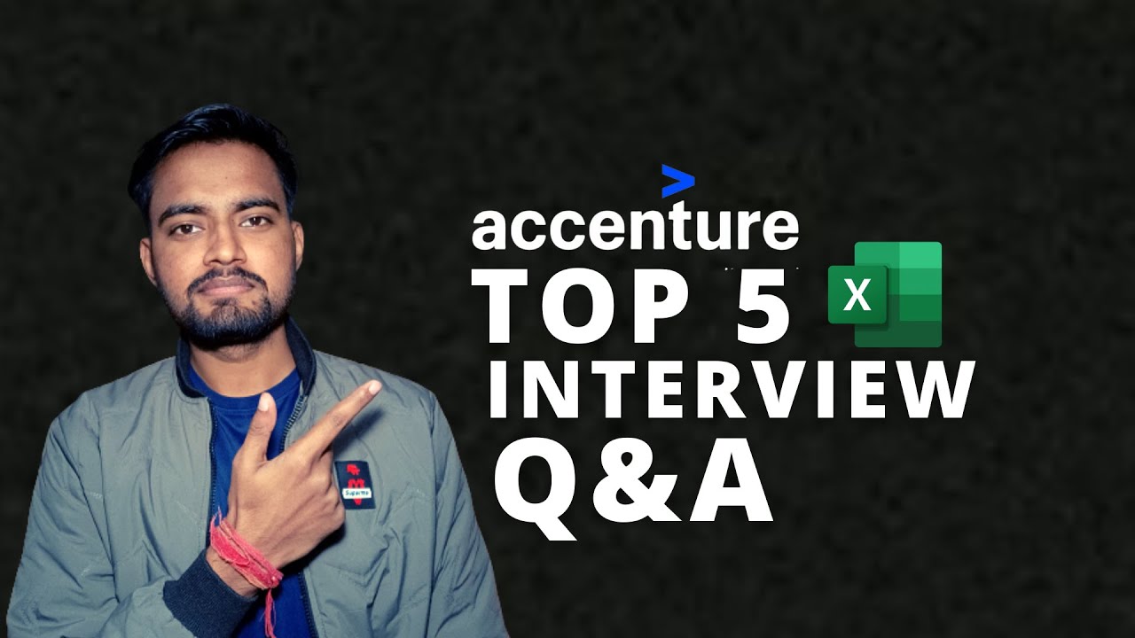 Accenture: Top 5 Questions & 5 Answers | 5 Questions You'll be Asked in an Interview with Accenture