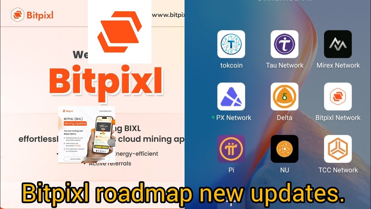 Bitpixl roadmap new updates. Amakuru meza duhawe na bitpixl network. Nuyacikwe