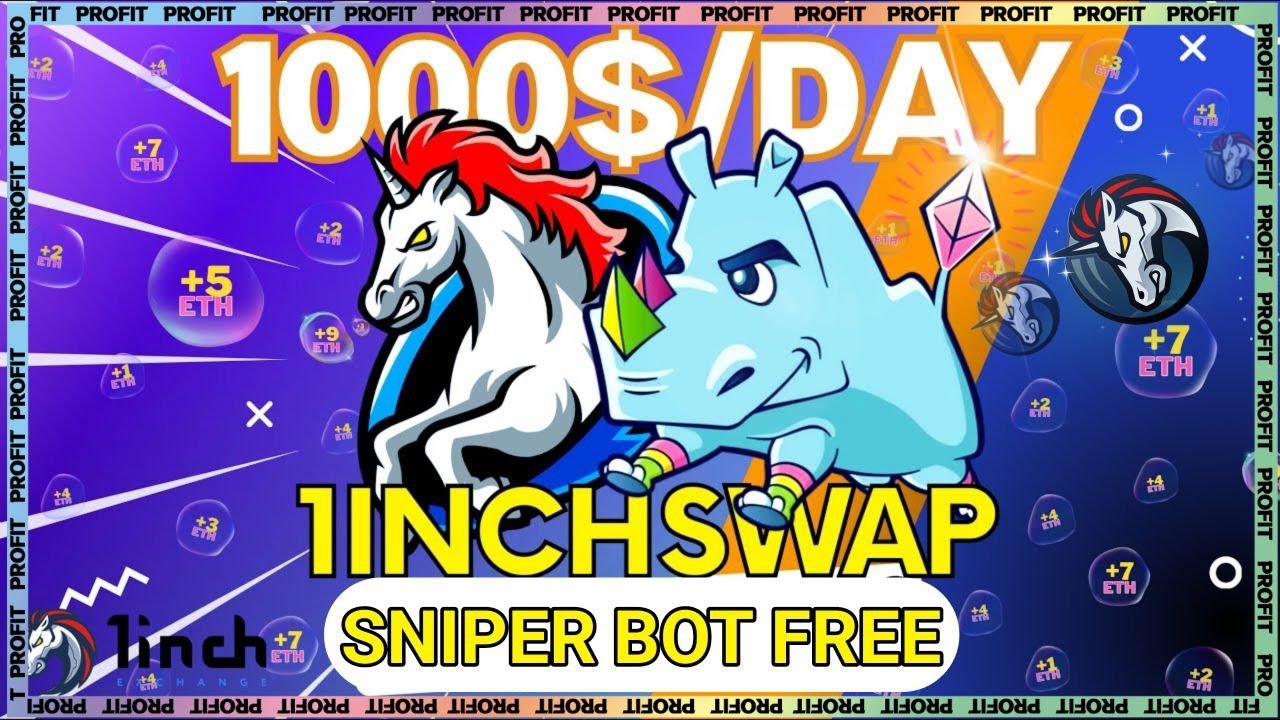 1inch Sniper Bot | +1000$ Per DAY | FREE Test | Dex Bot | ETH Sniper BOT | BSC Sniper BOT | Uniswap