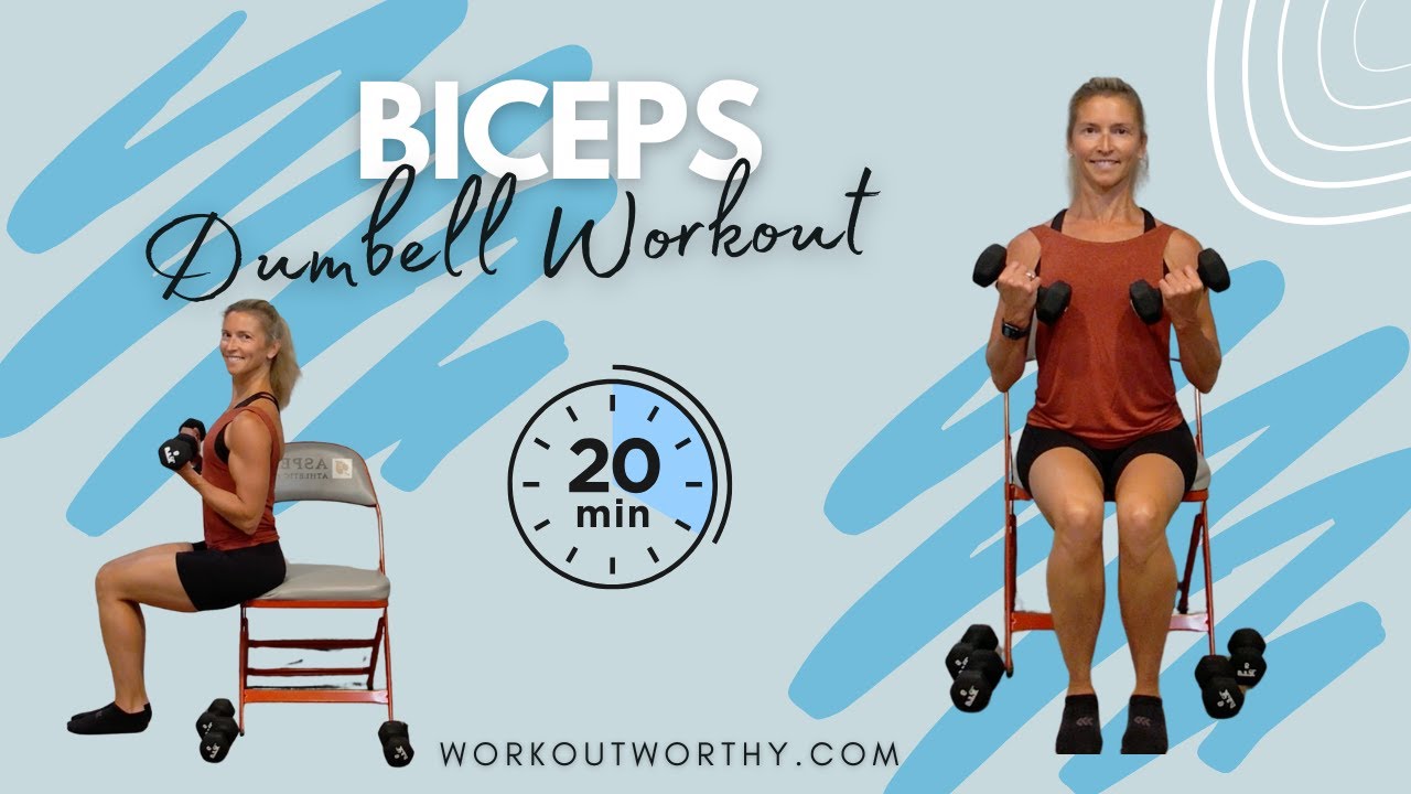 20 minute Biceps Dumbbell Workout for ALL Fitness Levels