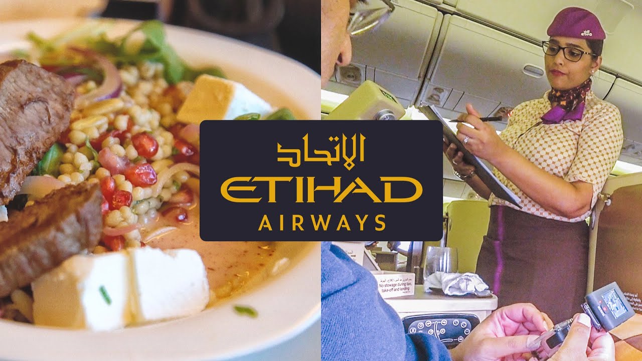 ETIHAD AIRWAYS 777-300ER Business Class Riyadh to Abu Dhabi