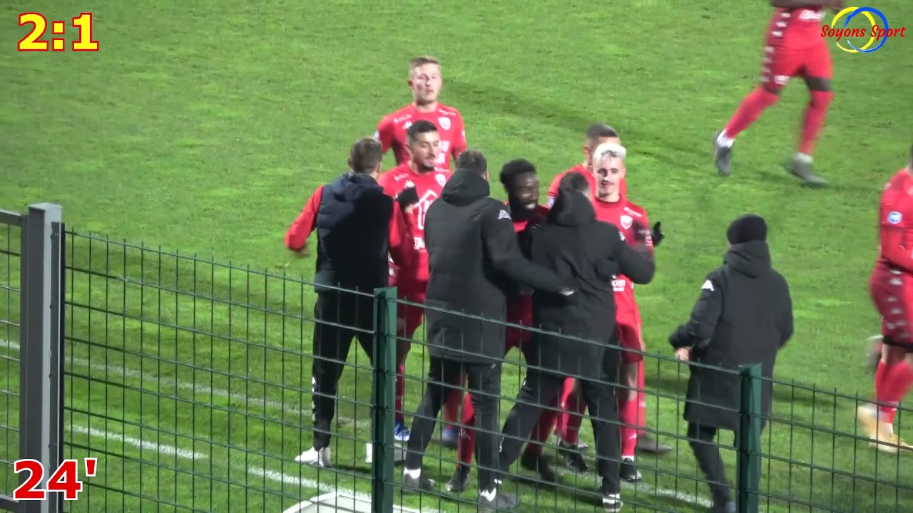 Racing Besançon / Dijon FCO (2021/22) : (résumé) les bisontins enchaînent un 8ème succès de suite !
