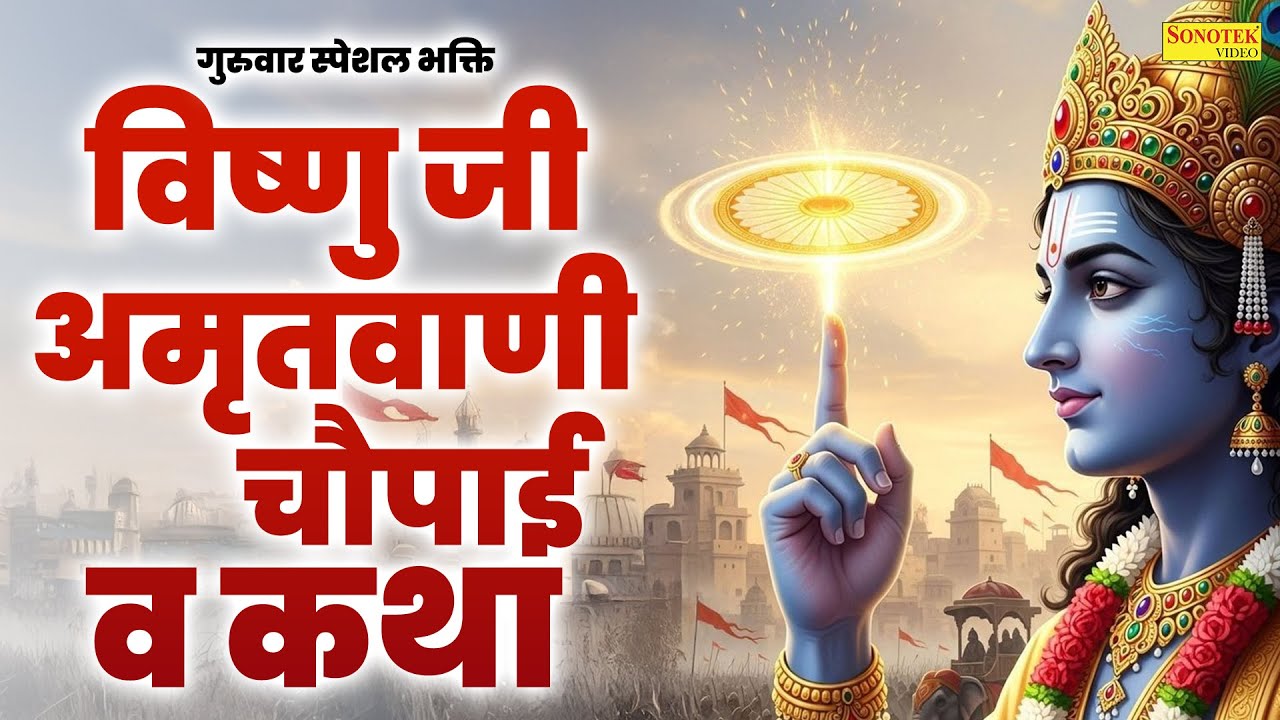 गुरुवार स्पेशल भक्ति | विष्णु अमृतवाणी,चौपाई व कथा | Latest Vishnu Chalisa,Nonstop Vishnu Bhajan2026