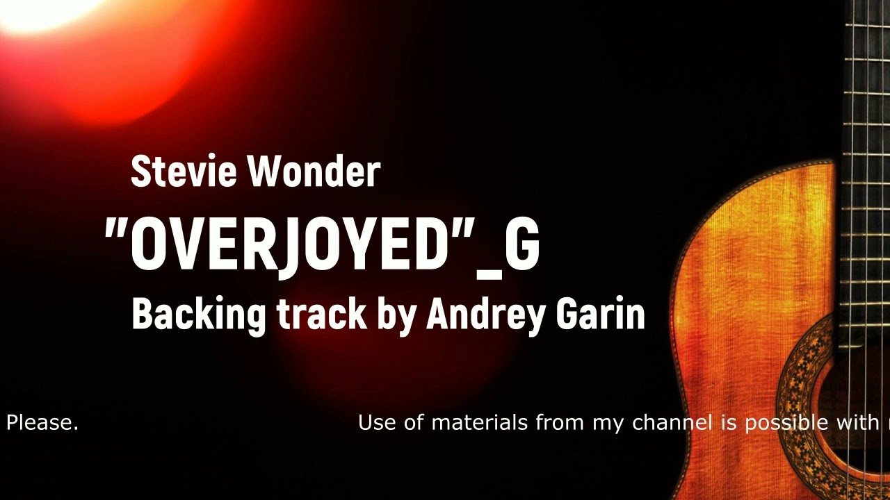 Overjoyed (bossa nova) - backing track by Andrey Garin
