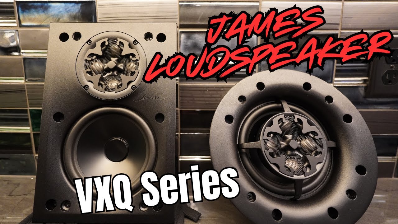 Rock With The James Loudspeaker VXQ Series Speaker !- Premium Performance with Quadratec Technology
