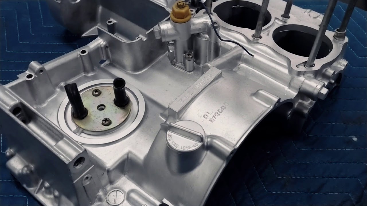 1976 KAWASAKI Z1 Kz900 ENGINE CASES VAPOR BLASTED