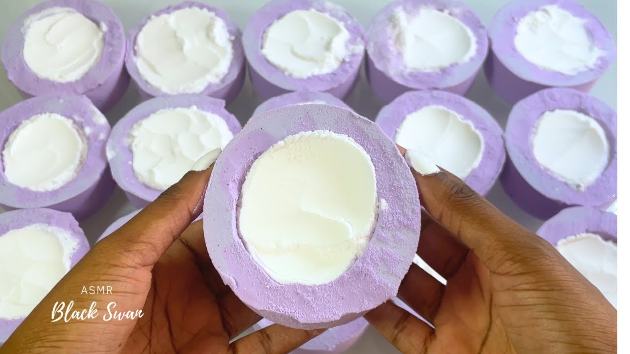 ⚠️ EXTREME Squeaks! I crush 16 Squeaky ASMR Baking Soda B*mbs - Satisfying video #stressrelief