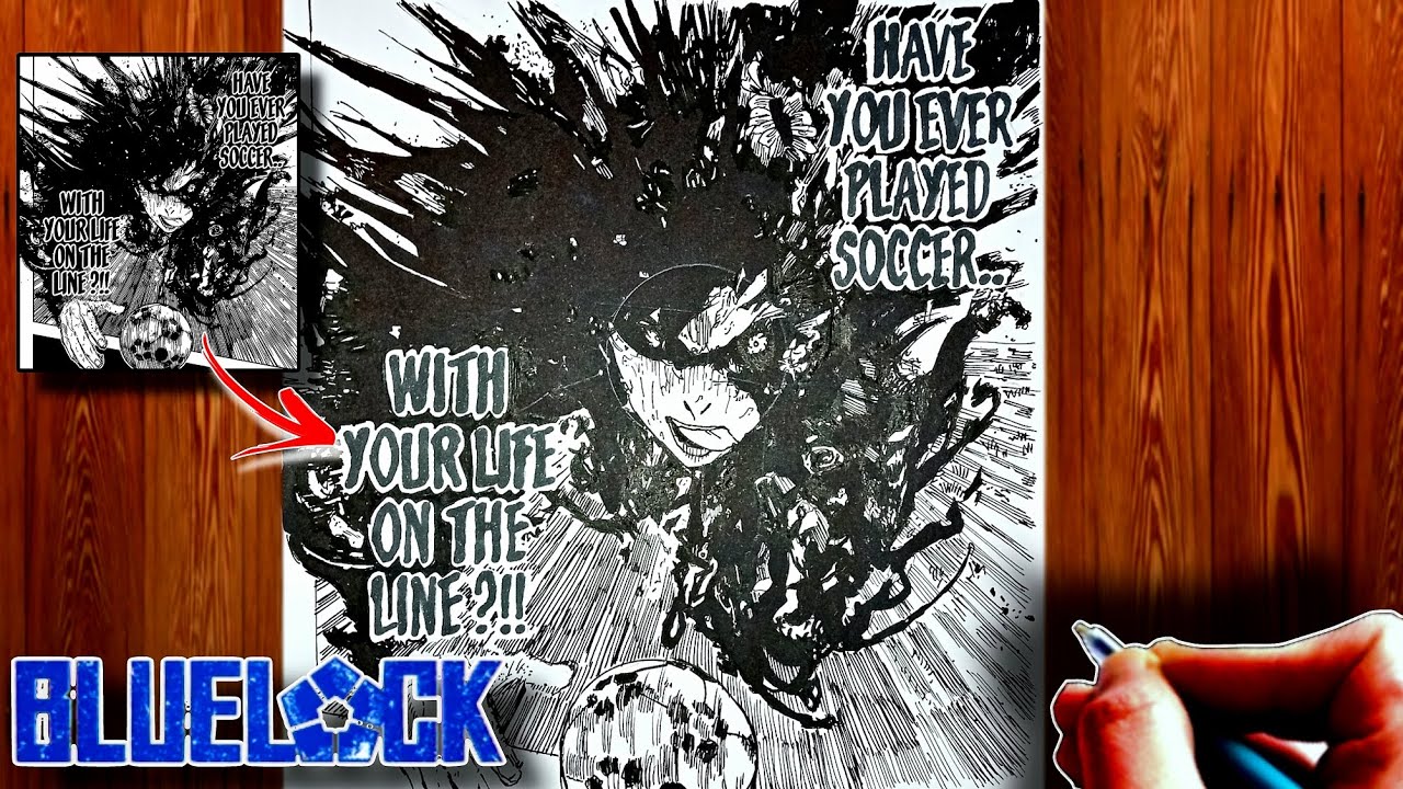 How to Draw Rin Itoshi, Berserk Flow | Blue Lock | ブルーロック | Step-by-Step Tutorial