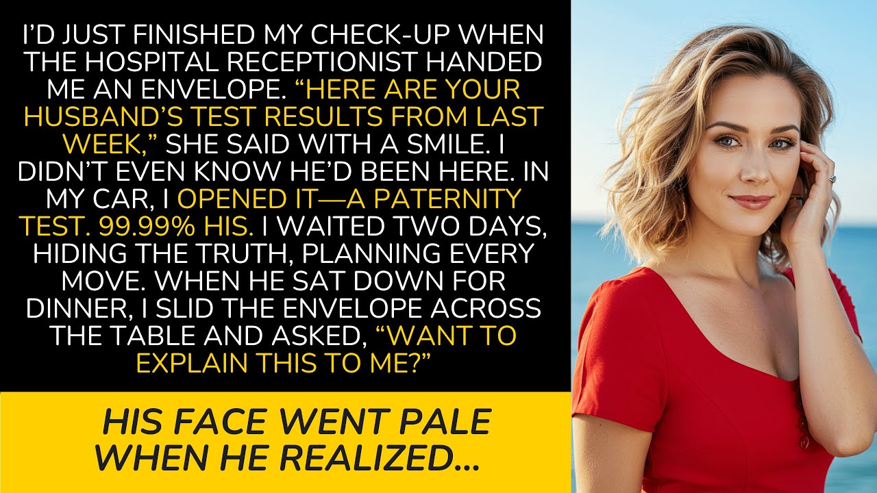 The Envelope I Opened in a Hospital Parking Lot Exposed the Biggest Lie My Husband Ever Told Me