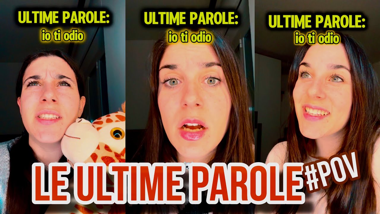 NON DEVI DIRE LE ULTIME PAROLE Sennò… | #pov completo