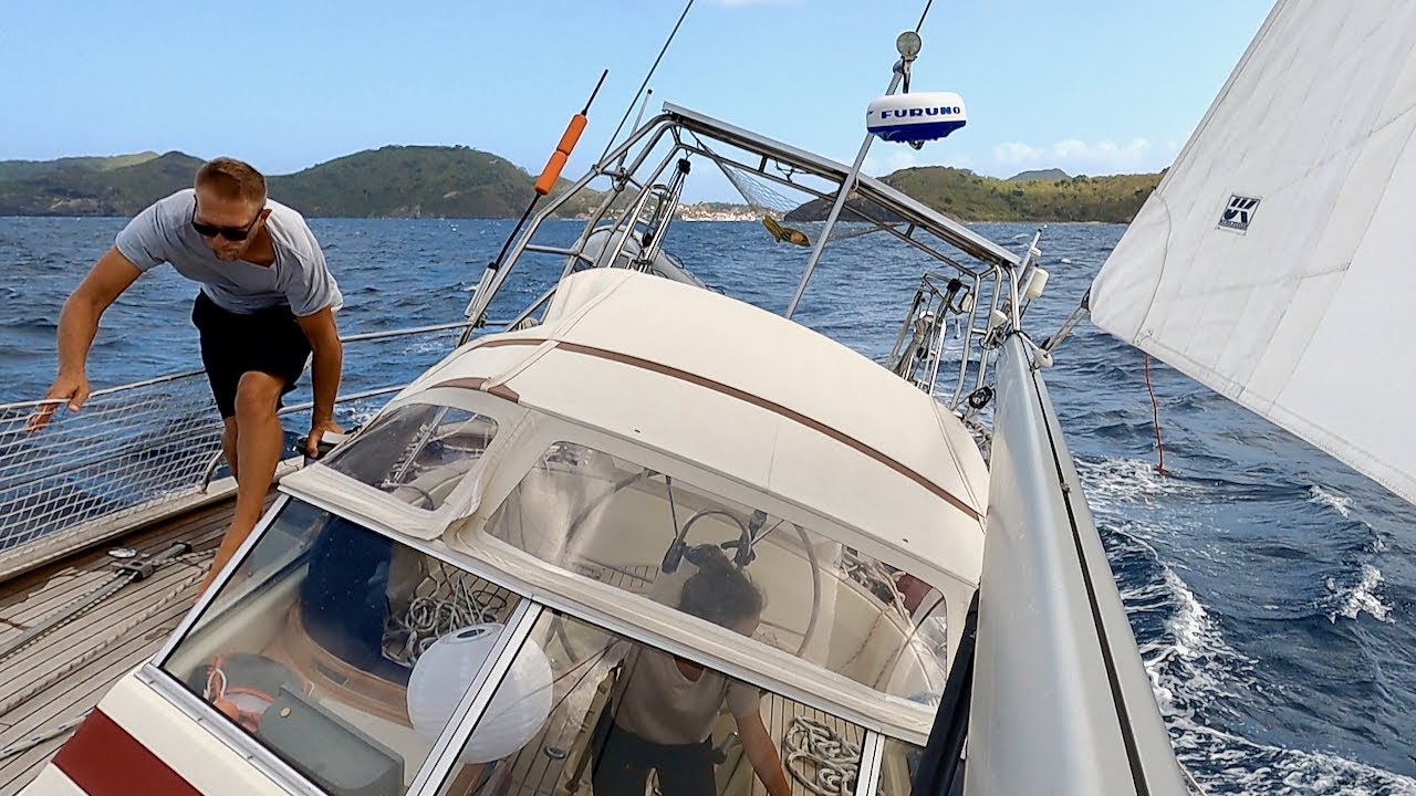 Saving A Drifting Boat At Night - Everyone Was Asleep! - Ep. 295 RAN Sailing
