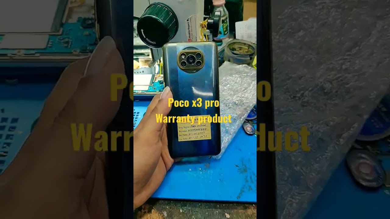 poco x3 pro warranty product// #emon #pocox3pro #subscribe #shorts #mobilerepairbd #