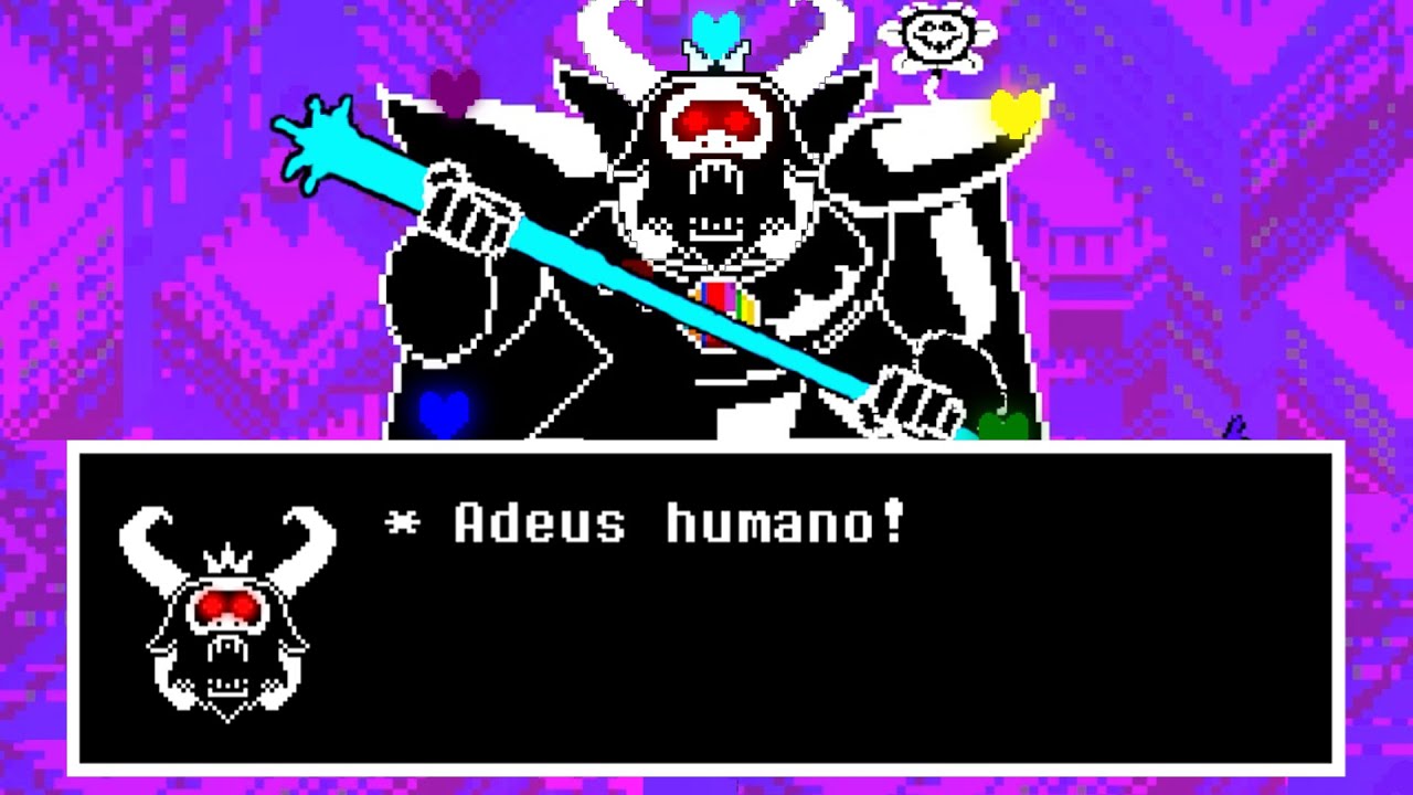 Undertale, mas o Asgore &eacute; um Lun&aacute;tico