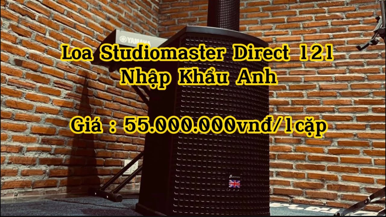 Loa Colum Nhập Khẩu Anh Studiomaster Direct 121 - Loa karaoke , Ph&ograve;ng tr&agrave; , Sự kiện , Ph&ograve;ng Kh&aacute;ch