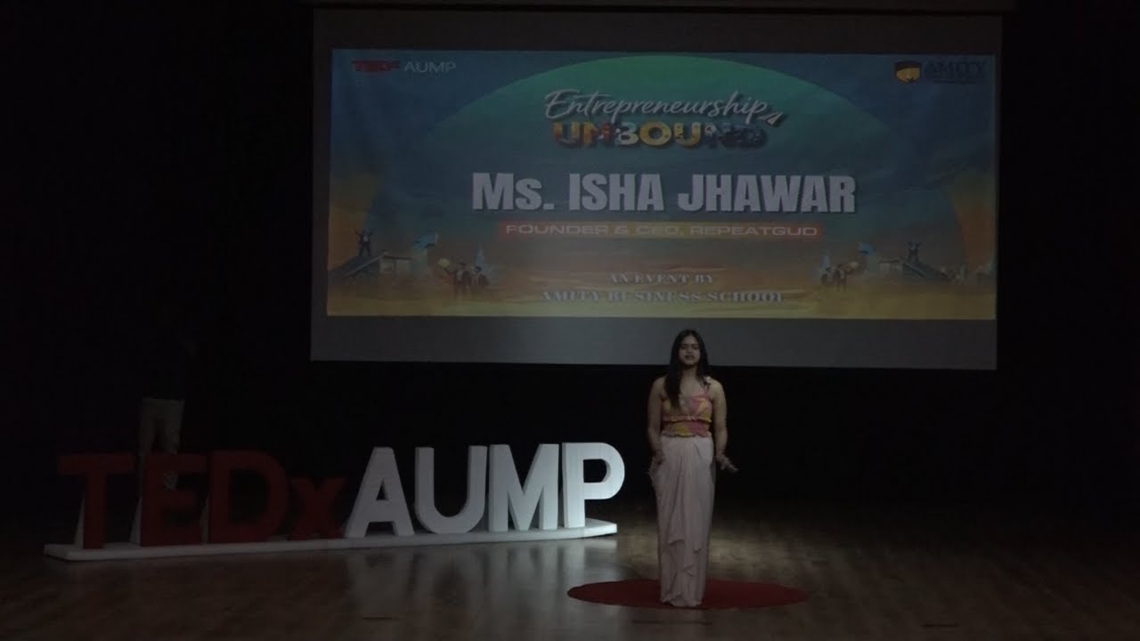 Cheat Code to Being an Entrepreneur | ISHA JHAWAR | TEDxAUMP