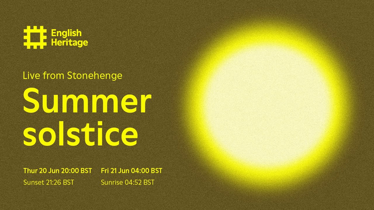 Summer Solstice 2024: Sunrise Live from Stonehenge