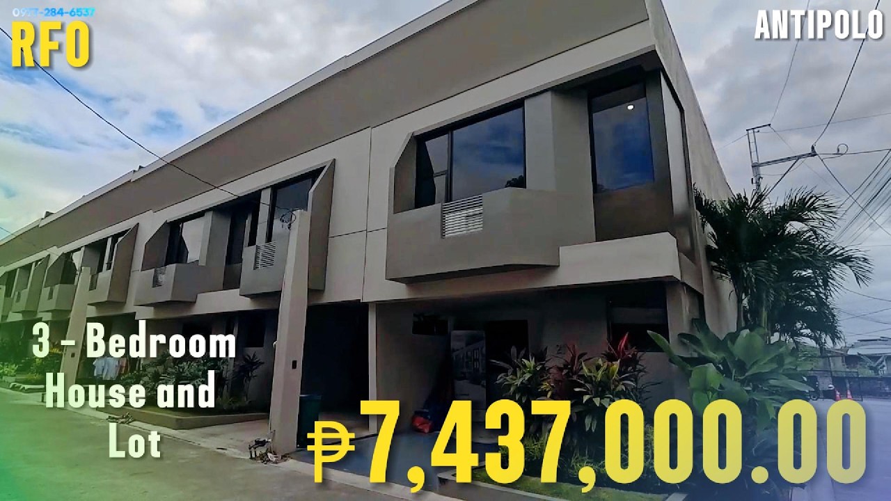 House and Lot for Sale Antipolo | One Amari Place | P 7.4M