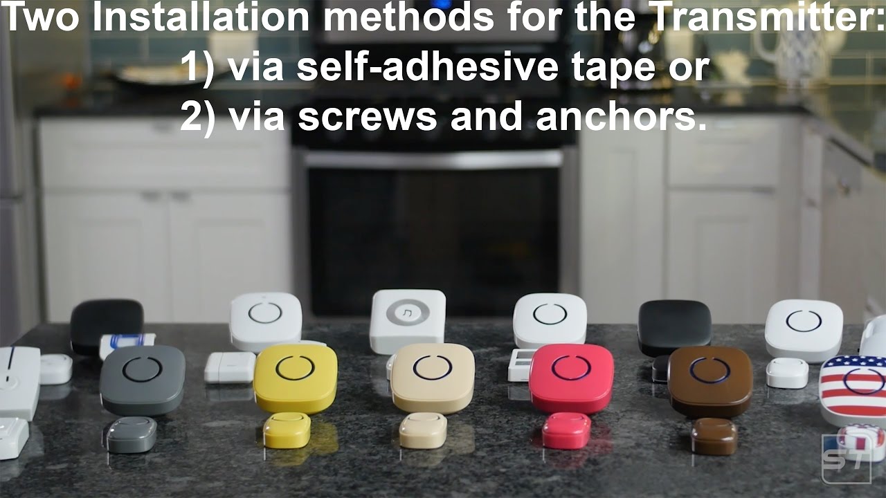 SadoTech Wireless Doorbell - Setup Installation