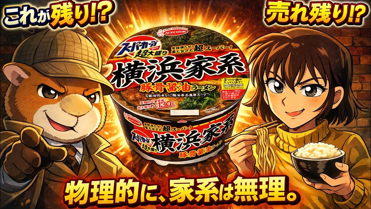 【Test】Can “Iekei Ramen” Exist as a Cup Noodle? Probably Not lol