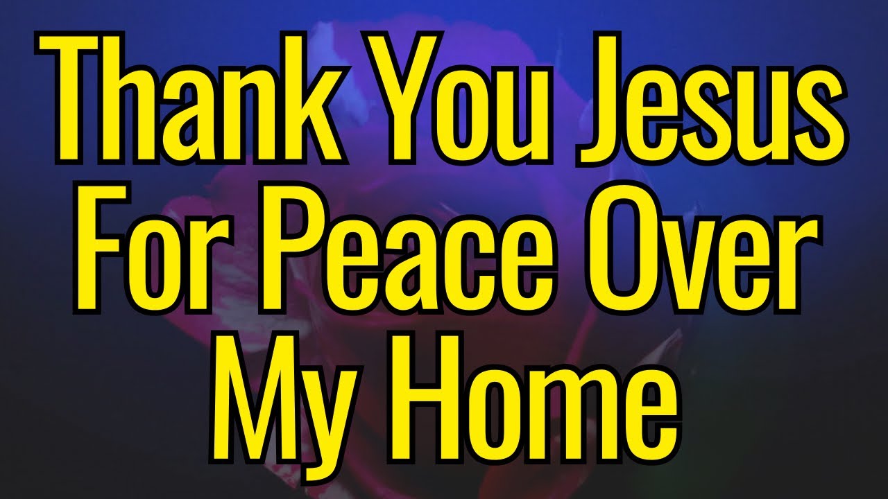 Morning Prayer for a Peaceful Home | Rest, Calm & God’s Presence Today