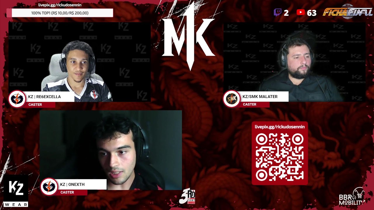 Kombat Zone - Circuito das Lendas 2 - MK1  - TOP8