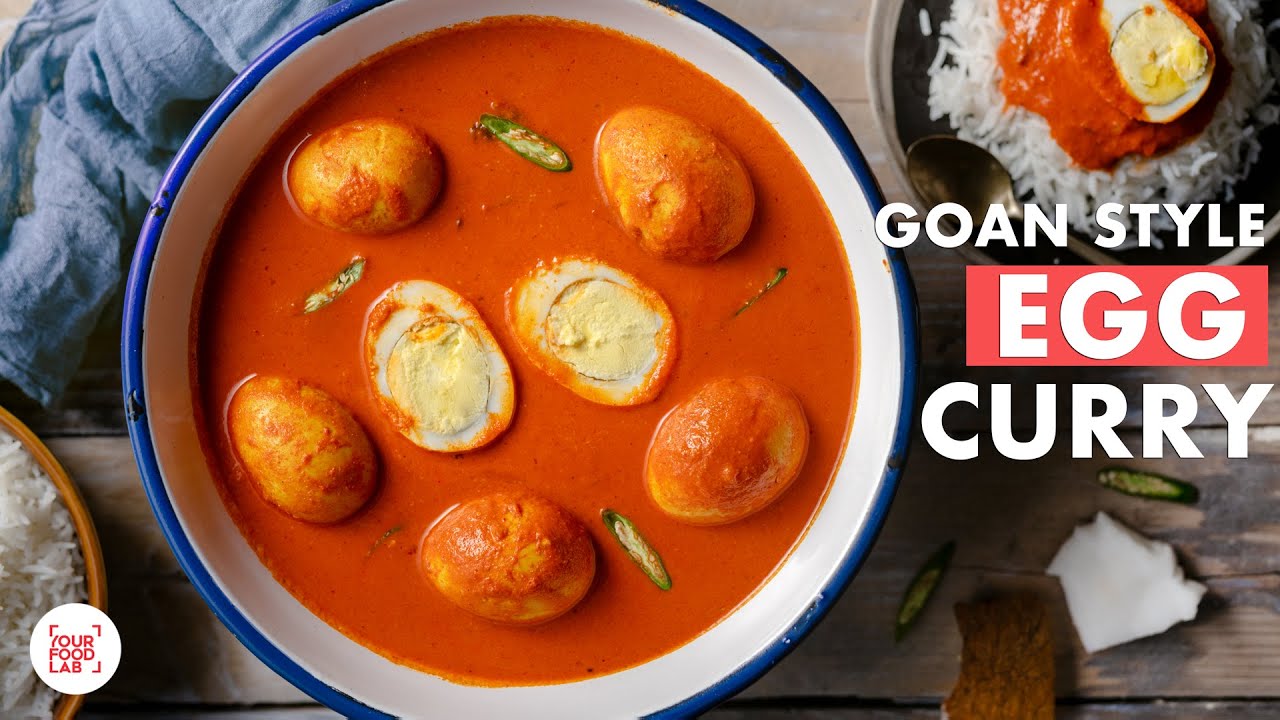 Goan Egg Curry Recipe | Anda Curry | Easy & Quick Egg Curry | Chef Sanjyot Keer