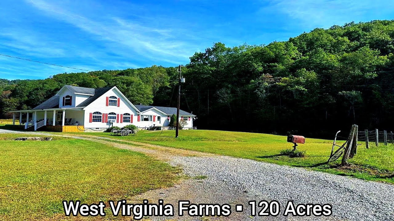 West Virginia Farms For Sale | 120 Acres | West Virginia Land For Sale | Low Taxes Farmhouses212