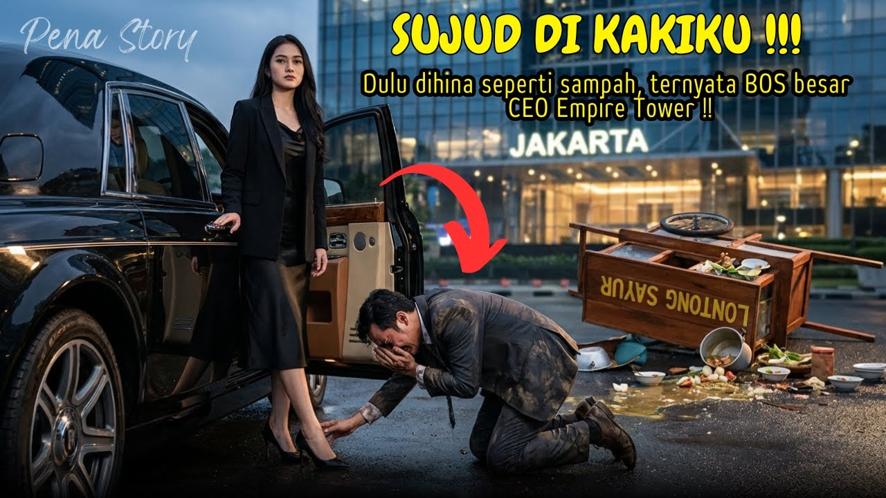 Dikira Miskin Karena Jual Lontong, CEO Wanita Ini Bikin Tunangannya Sujud Minta Ampun di Depan Umum!