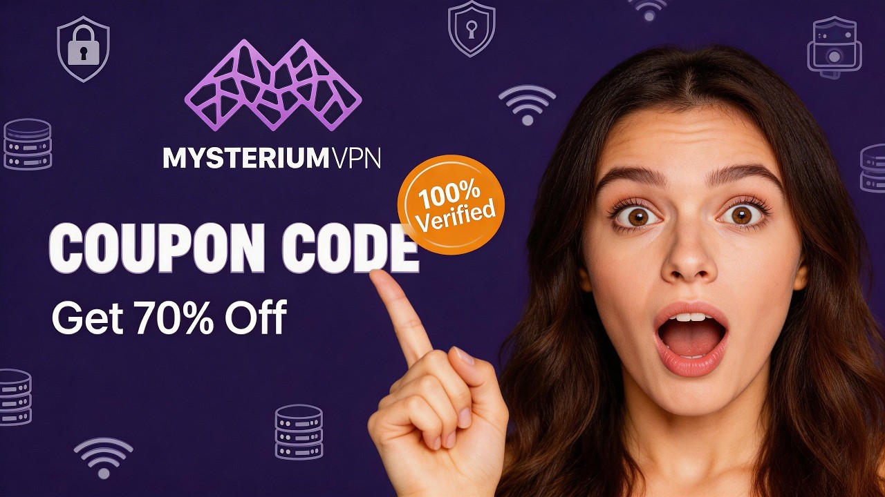 ✨ Mysterium VPN Promo Code 2026 - Get FREE Crypto Payments!